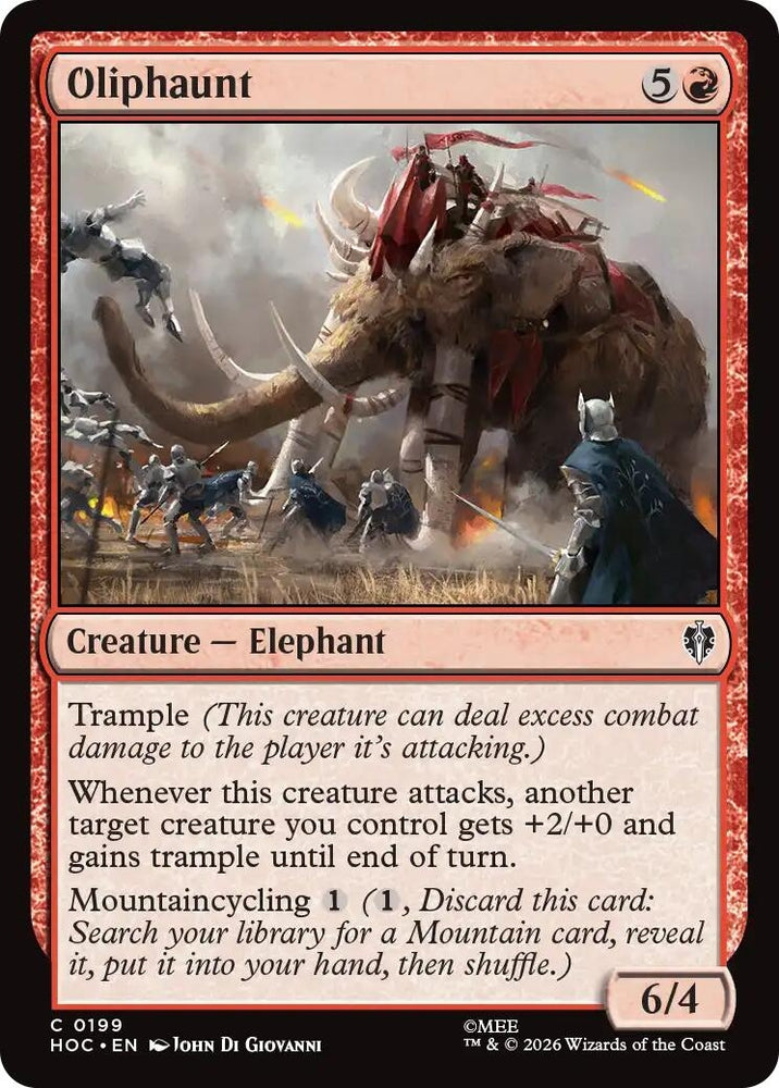 Image for Oliphaunt (199) (HOC) - Magic: The Gathering