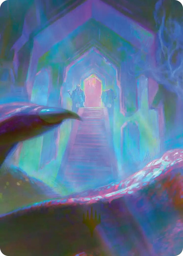 Image for Dragon-Cursed Halls Art Card (8/12) (8) (ASHOB) - Magic: The Gathering
