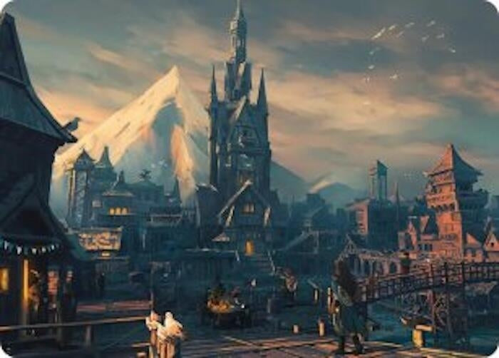 Image for Lake-town Art Card (24) (ASHOB) - Magic: The Gathering