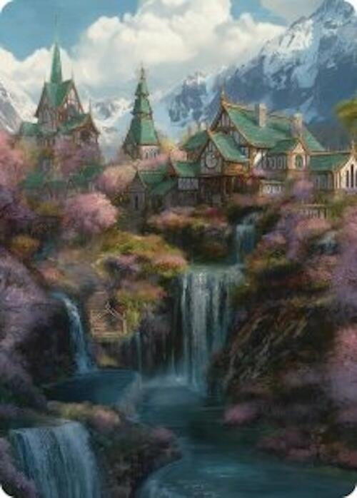 Image for Rivendell Art Card (40) (ASHOB) - Magic: The Gathering