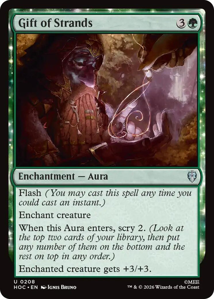 Image for Gift of Strands (208) (HOC) - Magic: The Gathering