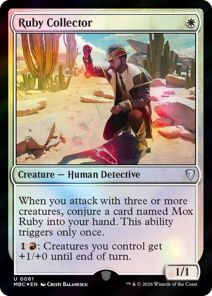 Image for Ruby Collector (61) (MBC) - Magic: The Gathering