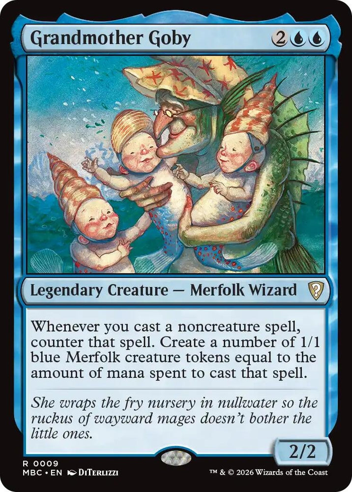 Image for Grandmother Goby (9) (MBC) - Magic: The Gathering