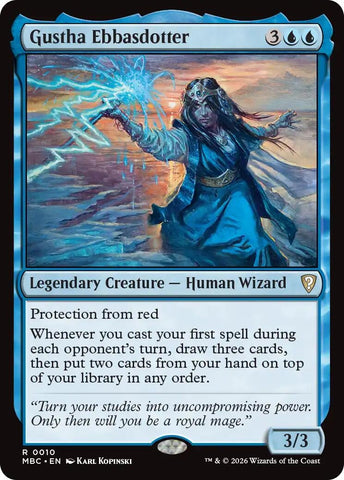 Image for Gustha Ebbasdotter (10) (MBC) - Magic: The Gathering