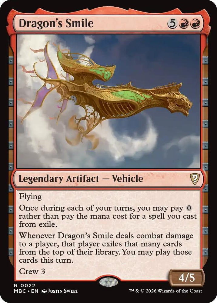 Image for Dragon's Smile (22) (MBC) - Magic: The Gathering
