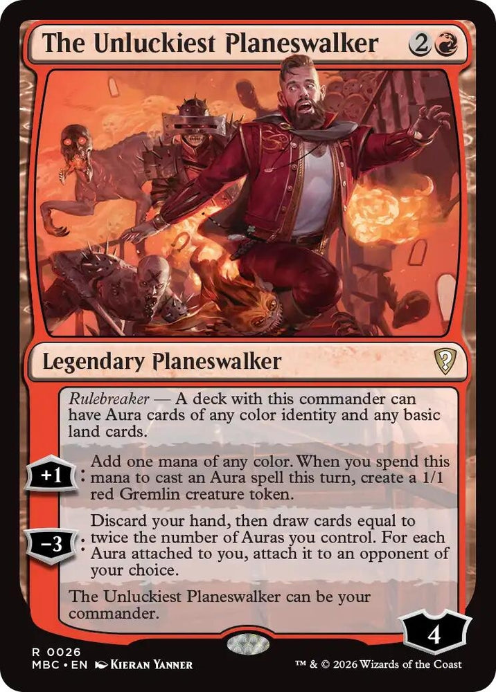 Image for The Unluckiest Planeswalker (26) (MBC) - Magic: The Gathering