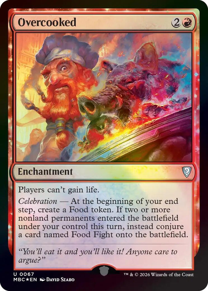 Image for Overcooked (67) (MBC) - Magic: The Gathering