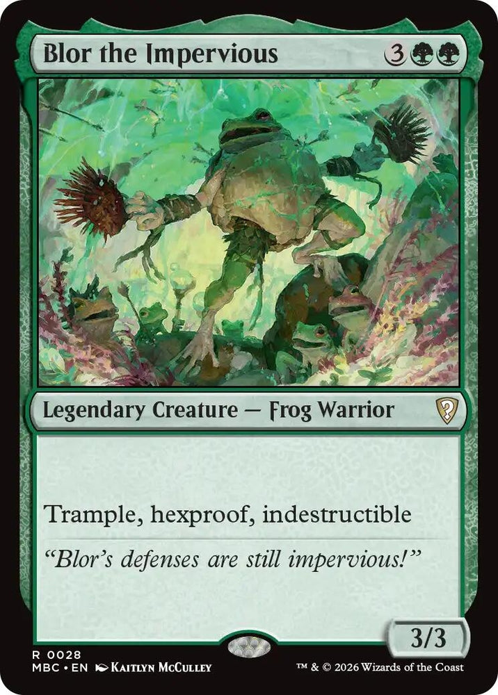 Image for Blor the Impervious (28) (MBC) - Magic: The Gathering