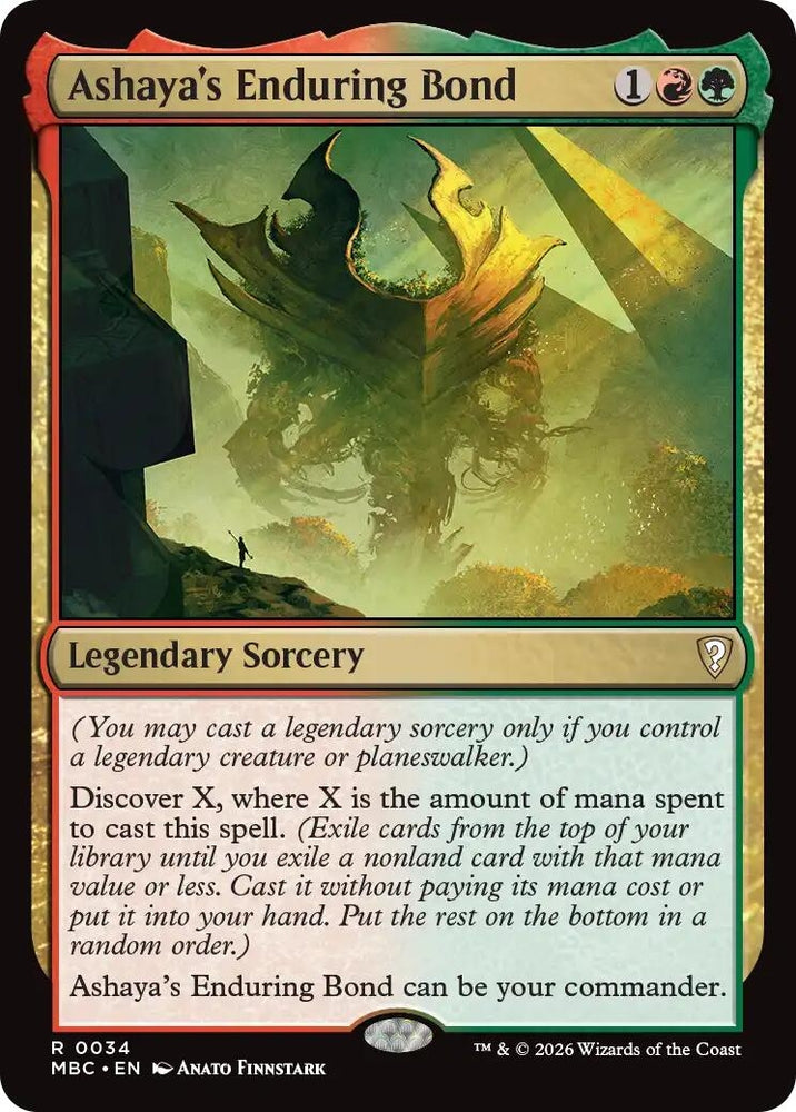 Image for Ashaya's Enduring Bond (34) (MBC) - Magic: The Gathering