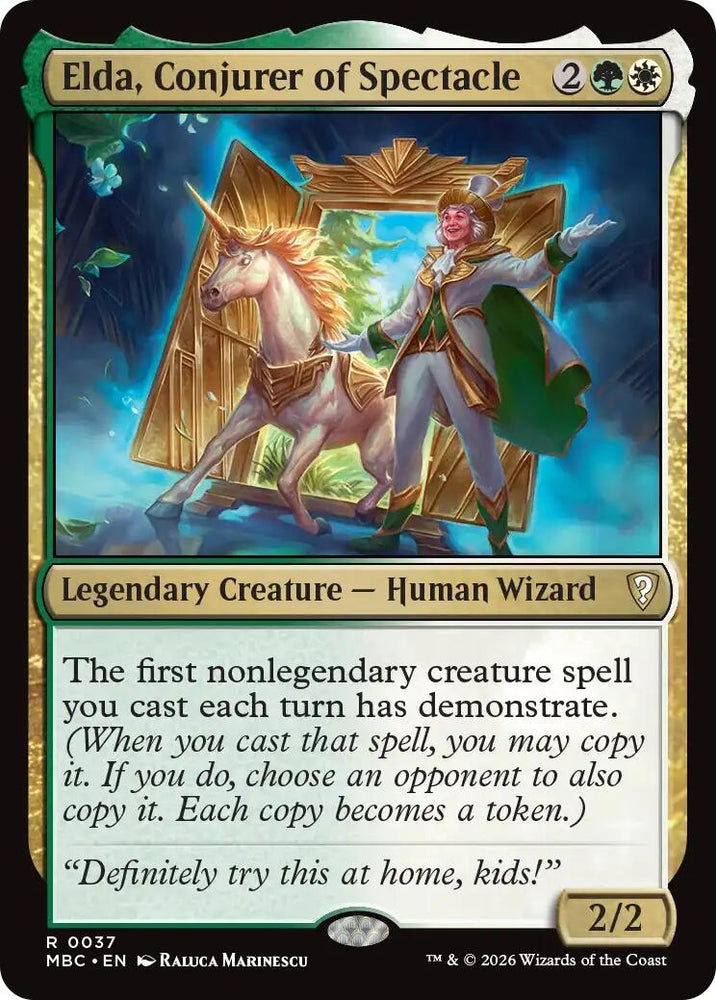 Image for Elda, Conjurer of Spectacle (37) (MBC) - Magic: The Gathering