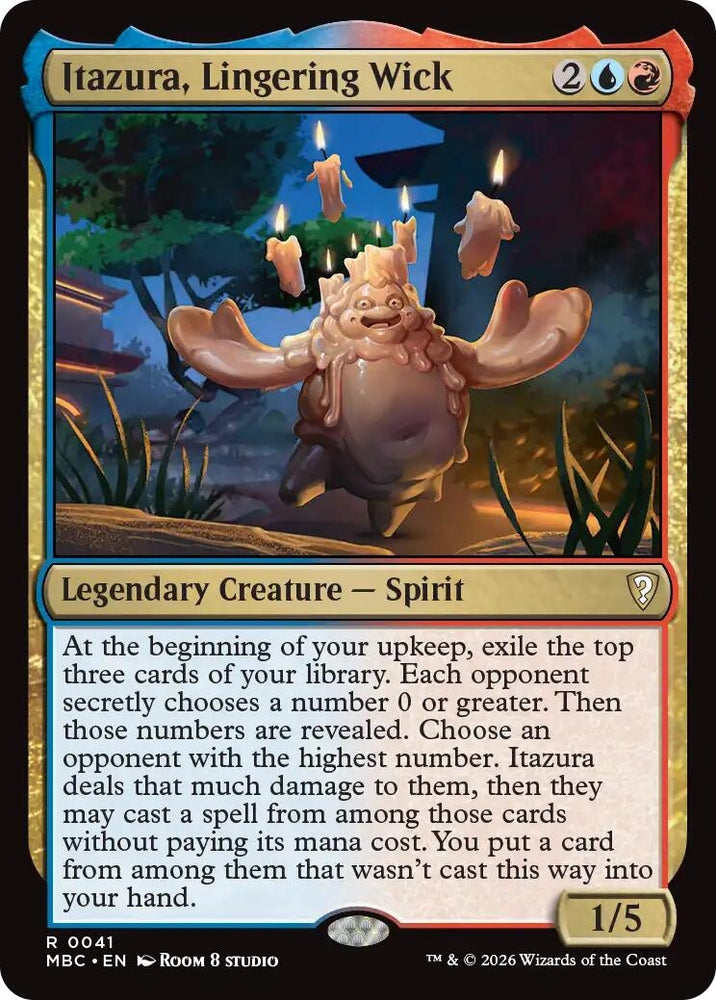 Image for Itazura, Lingering Wick (41) (MBC) - Magic: The Gathering