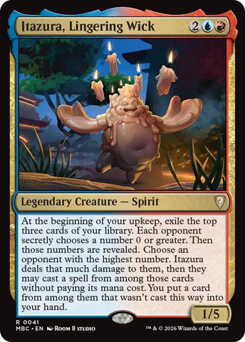 Image for Itazura, Lingering Wick (41) (MBC) - Magic: The Gathering