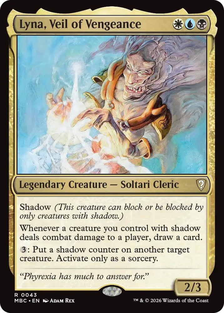 Image for Lyna, Veil of Vengeance (43) (MBC) - Magic: The Gathering