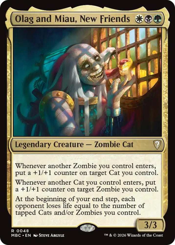 Image for Olag and Miau, New Friends (48) (MBC) - Magic: The Gathering