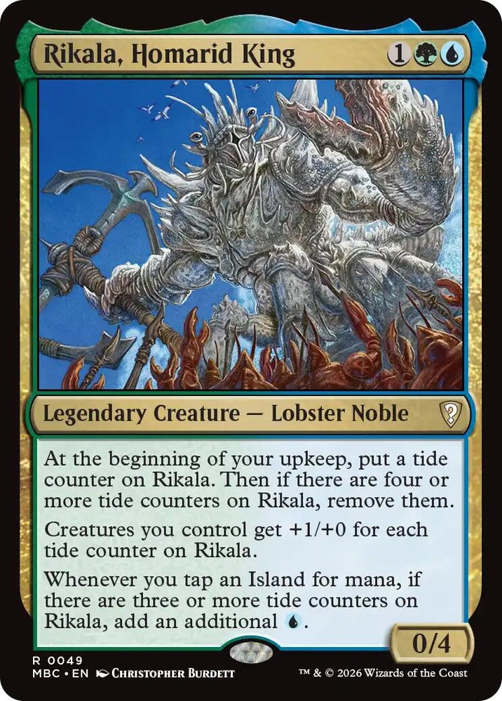 Image for Rikala, Homarid King (49) (MBC) - Magic: The Gathering