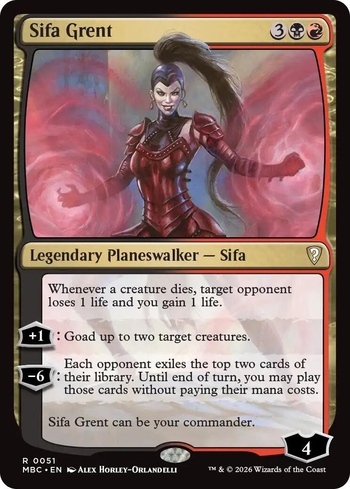 Image for Sifa Grent (51) (MBC) - Magic: The Gathering