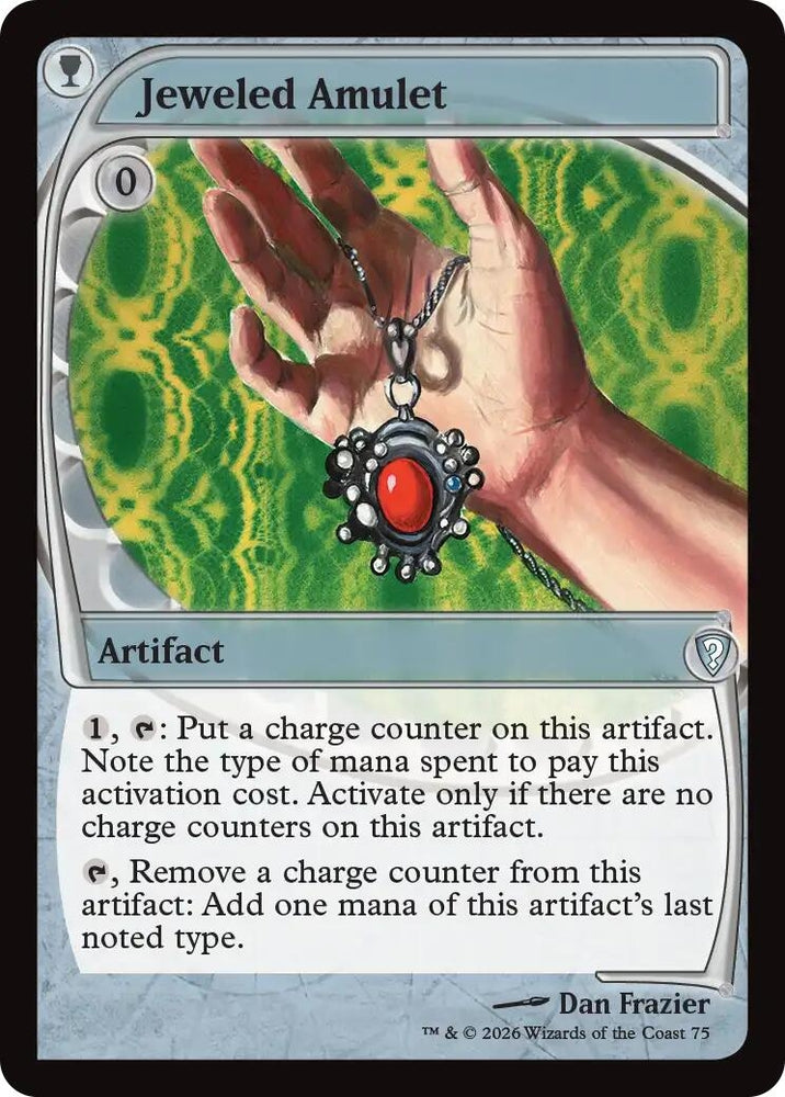 Image for Jeweled Amulet (Future Sight) (75) (MBC) - Magic: The Gathering