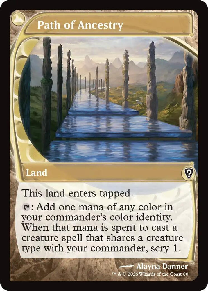 Image for Path of Ancestry (Future Sight) (80) (MBC) - Magic: The Gathering