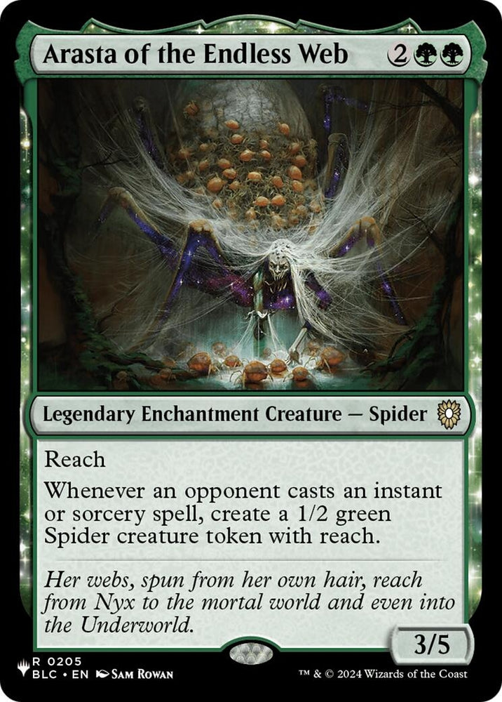 Image for Arasta of the Endless Web (205) (LIST) - Magic: The Gathering