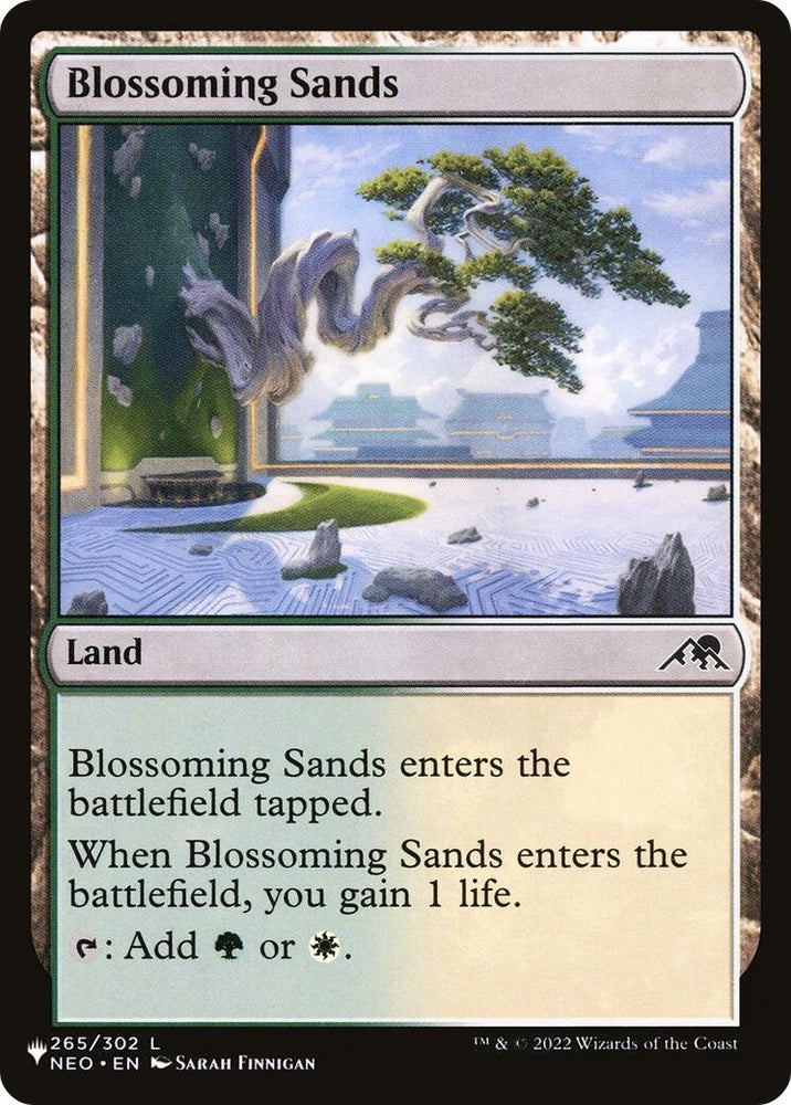 Image for Blossoming Sands (NEO) (265) (LIST) - Magic: The Gathering