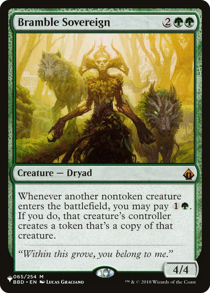 Image for Bramble Sovereign (65) (LIST) - Magic: The Gathering