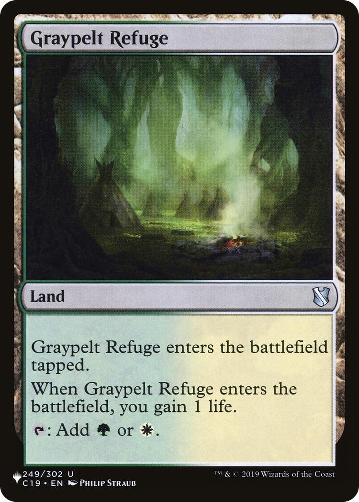 Image for Graypelt Refuge (C19) (249) (LIST) - Magic: The Gathering