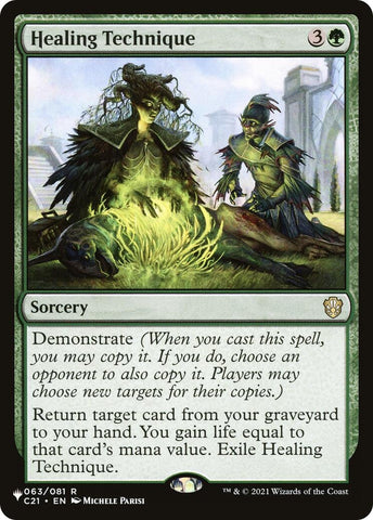 Image for Healing Technique (63) (LIST) - Magic: The Gathering