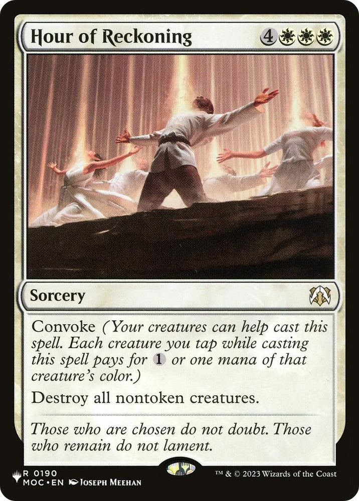Image for Hour of Reckoning (MOC) (190) (LIST) - Magic: The Gathering
