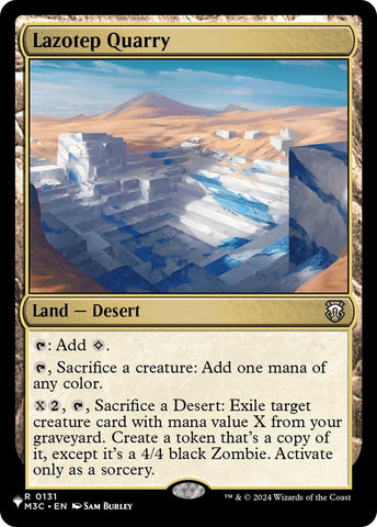 Image for Lazotep Quarry (131) (LIST) - Magic: The Gathering