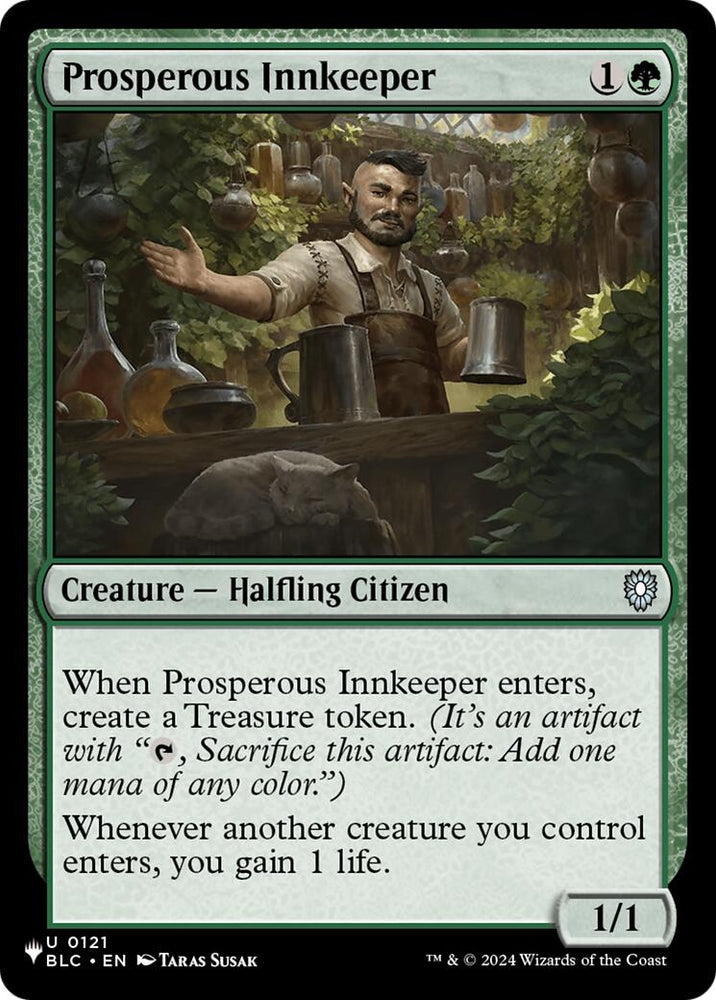 Image for Prosperous Innkeeper (BLC) (121) (LIST) - Magic: The Gathering