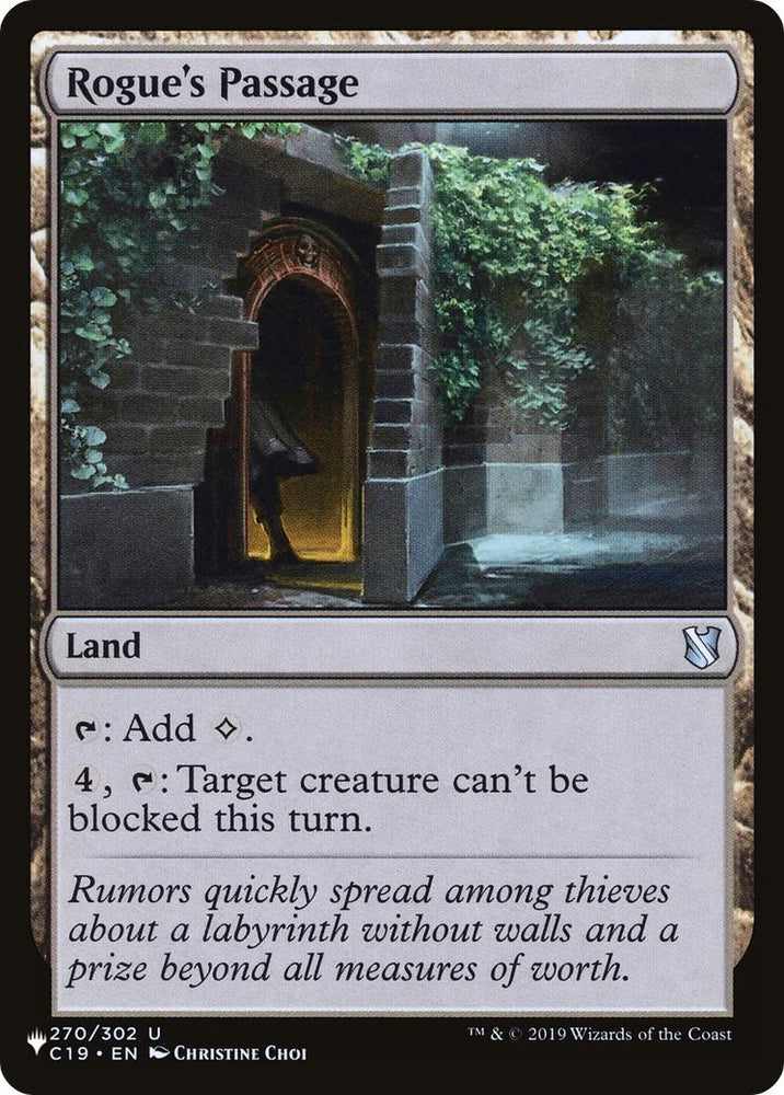 Image for Rogue's Passage (C19) (270) (LIST) - Magic: The Gathering
