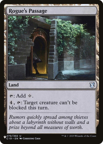 Image for Rogue's Passage (C19) (270) (LIST) - Magic: The Gathering