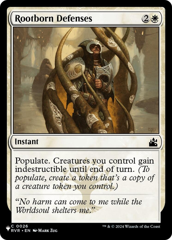 Image for Rootborn Defenses (RVR) (26) (LIST) - Magic: The Gathering