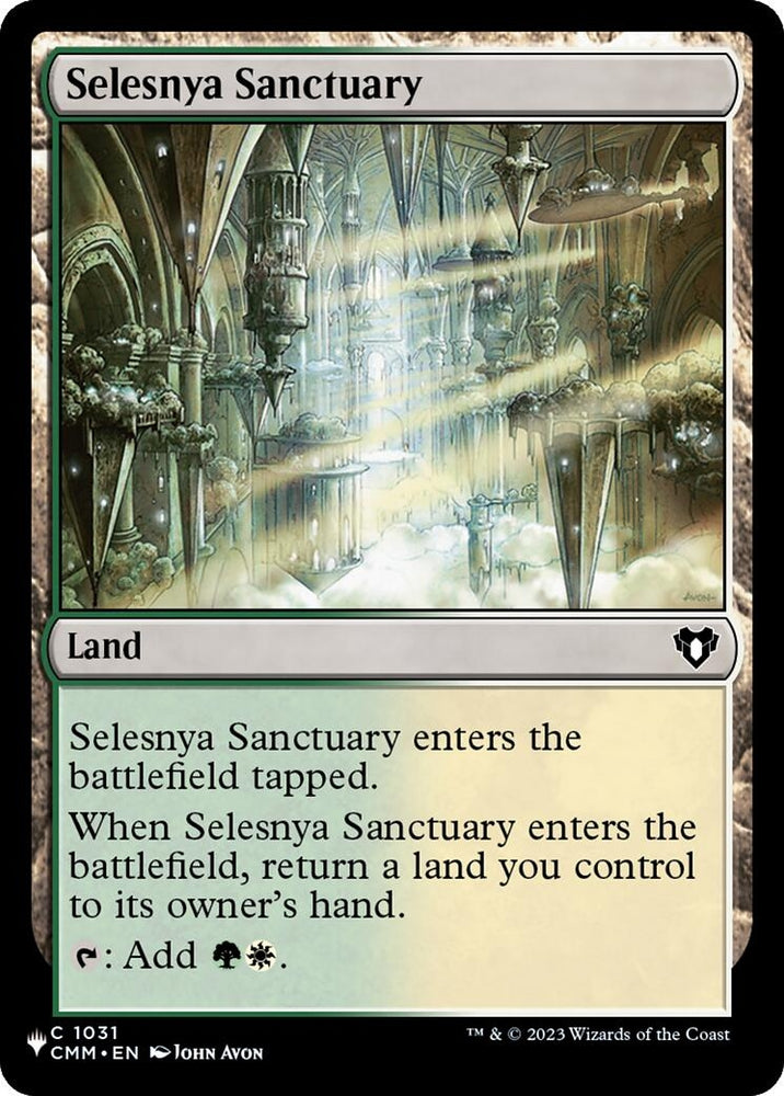 Image for Selesnya Sanctuary (1031) (LIST) - Magic: The Gathering