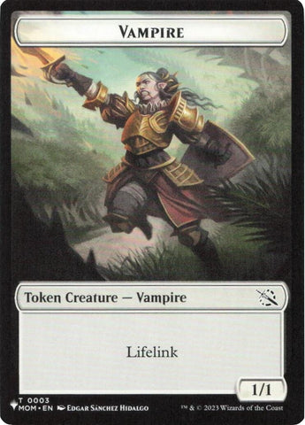 Image for Vampire // Horse Double-Sided Token (3 // 10) (LIST) - Magic: The Gathering