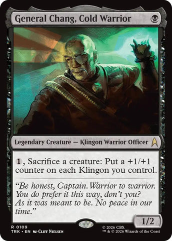 Image for General Chang, Cold Warrior (109) (TRK) - Magic: The Gathering