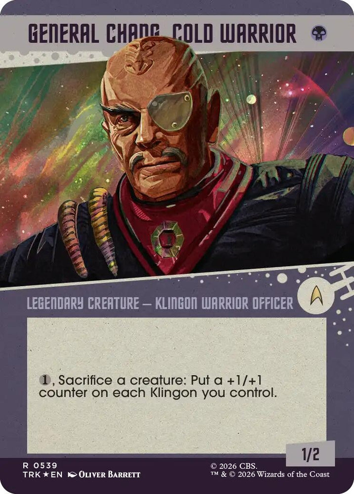 Image for General Chang, Cold Warrior (Showcase) (0539) (Surge Foil) (539) (TRK) - Magic: The Gathering