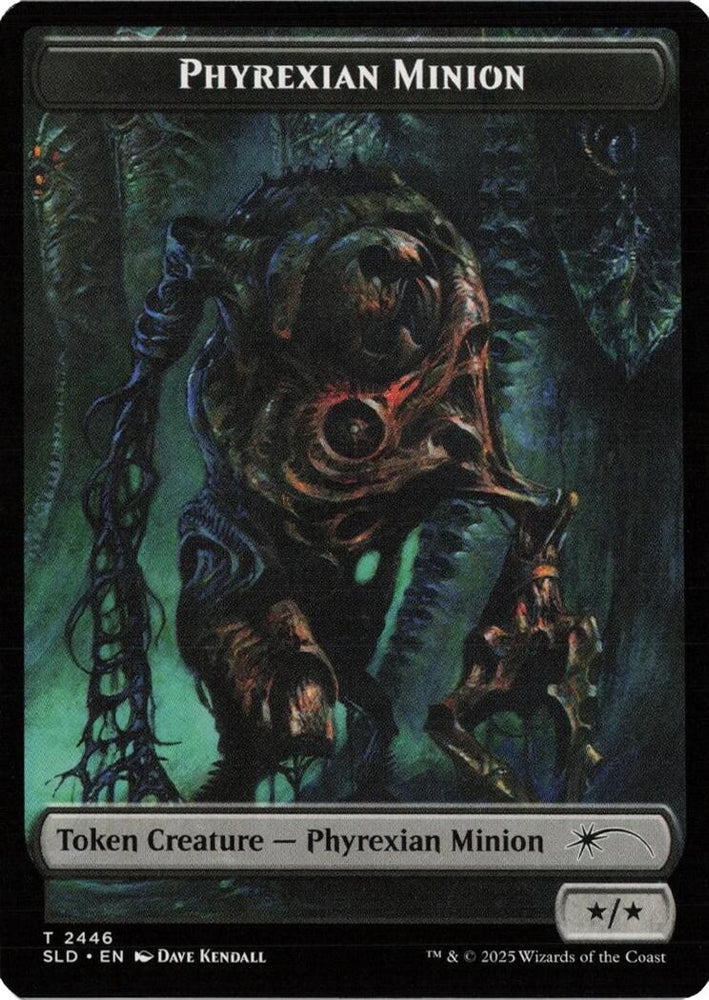 Image for Phyrexian Minion (SLD) // Pegasus (KHC) Double-sided Token (2446 // 3) (SLD) - Magic: The Gathering