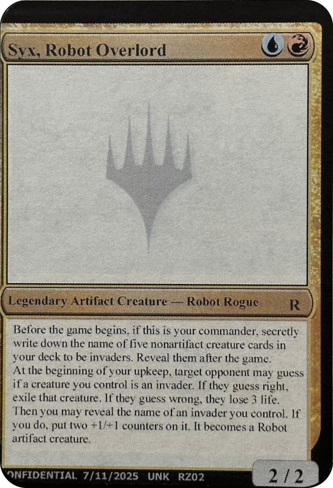 Image for Syx, Robot Overlord (UNK) - Magic: The Gathering