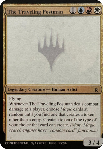 Image for The Traveling Postman (UNK) - Magic: The Gathering