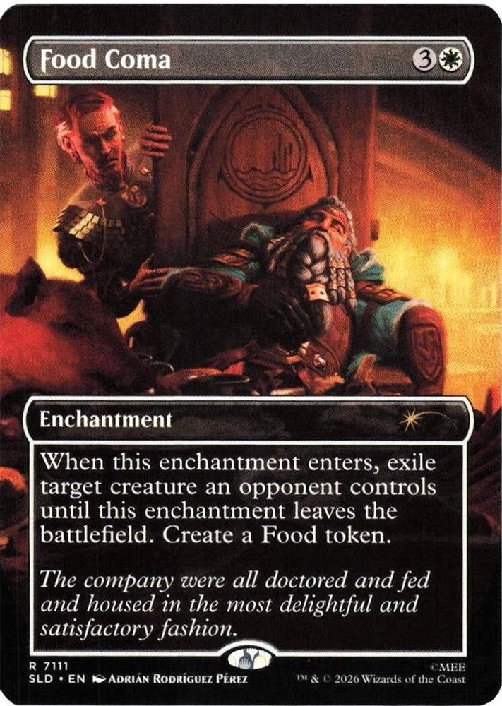 Image for Food Coma (7111) (SLD) - Magic: The Gathering