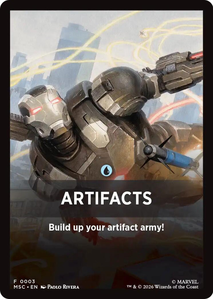 Image for Artifacts Theme Card (3) (MSC) - Magic: The Gathering