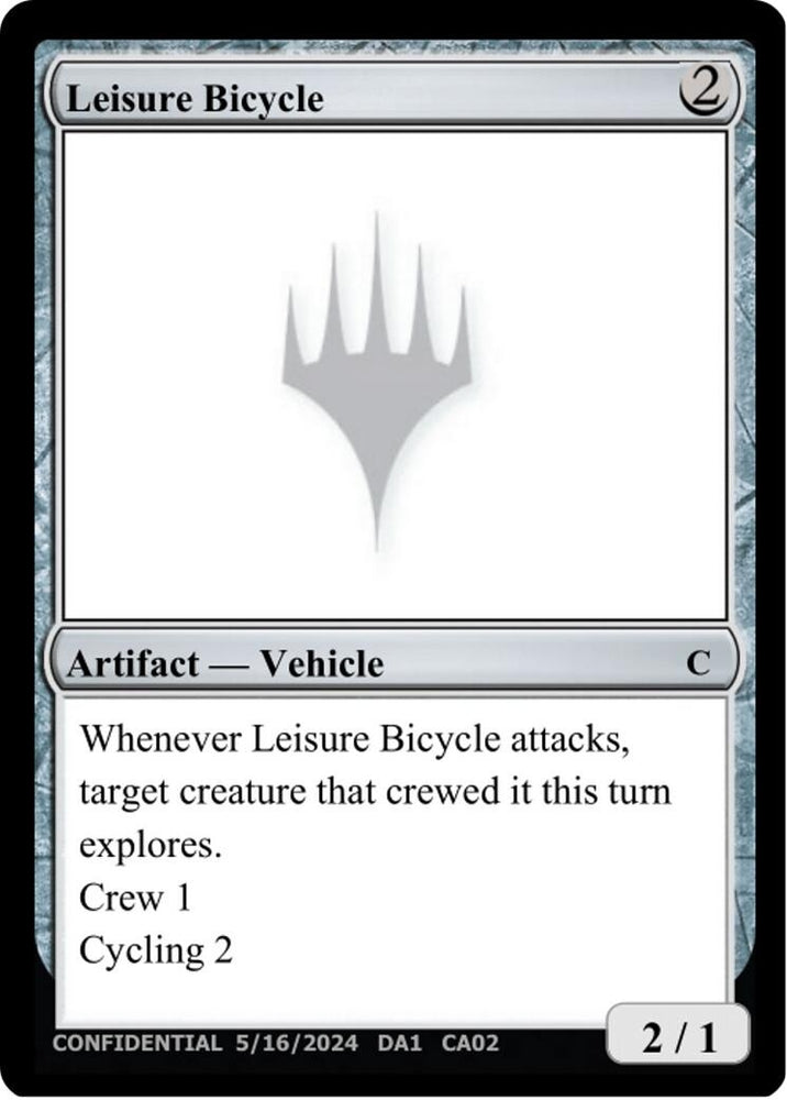 Image for Leisure Bicycle (UNK) - Magic: The Gathering