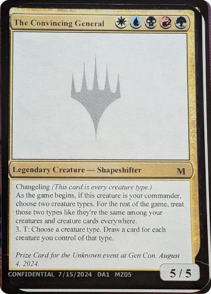 Image for The Convincing General (UNK) - Magic: The Gathering