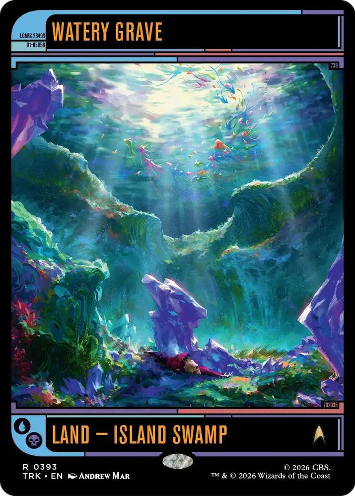 Image for Watery Grave (393) (TRK) - Magic: The Gathering