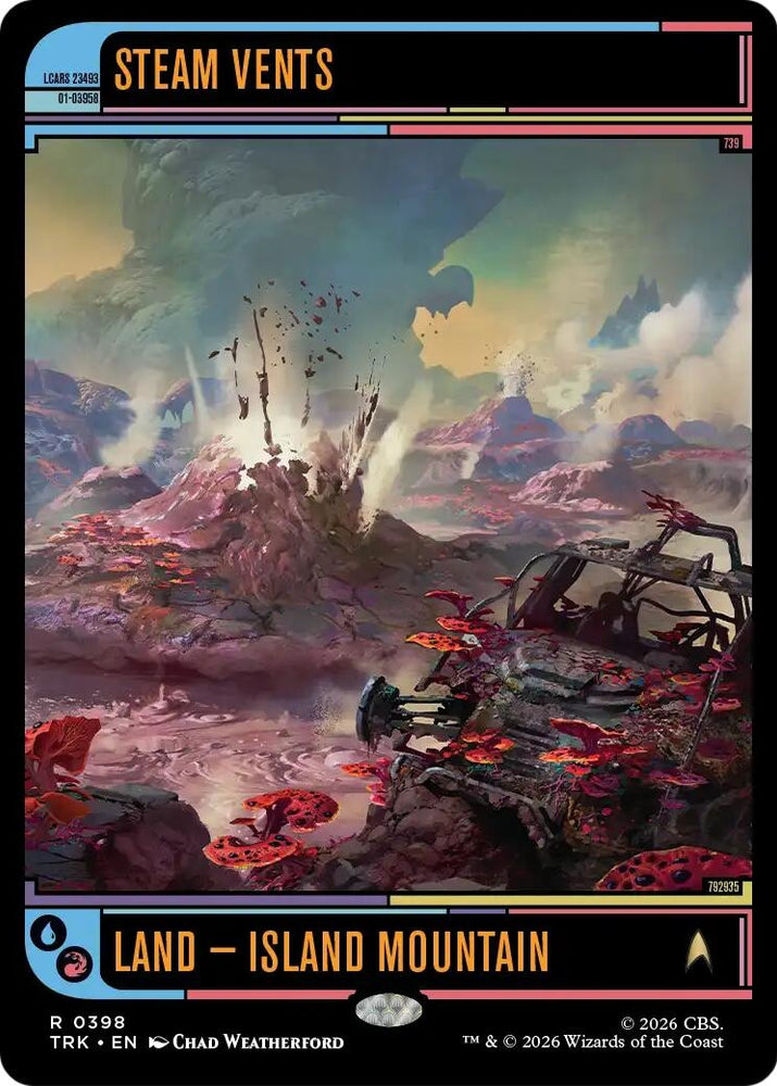 Image for Steam Vents (398) (TRK) - Magic: The Gathering