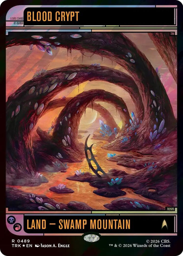 Image for Blood Crypt (Surge Foil) (489) (TRK) - Magic: The Gathering