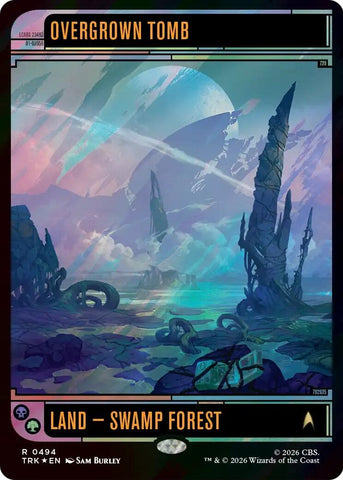 Image for Overgrown Tomb (Surge Foil) (494) (TRK) - Magic: The Gathering