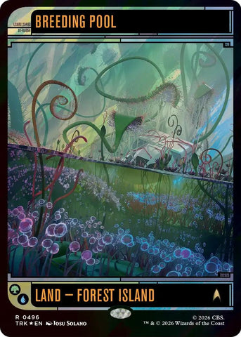 Image for Breeding Pool (Surge Foil) (496) (TRK) - Magic: The Gathering