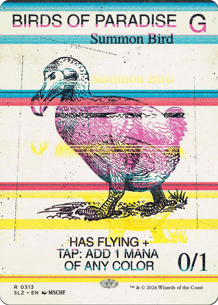 Image for Birds of Paradise (0313) (313) (SLZ) - Magic: The Gathering